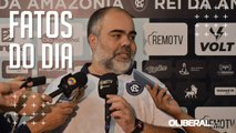 Com Remo em crise, Fábio Bentes assume erros no planejamento do Remo em entrevista coletiva