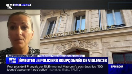Policiers en garde à vue à Marseille: "Ce que ce jeune homme de 22 ans a subi n'est pas un cas isolé", pour Kaouther Ben Mohamed (association "Marseille en colère")