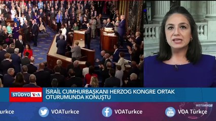 İsrail Cumhurbaşkanı ABD Kongresi hitabında yargı reformu ve demokrasi endişelerini gidermeye çalıştı