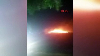 Urla'da Makilik Alanda Yangın Çıktı