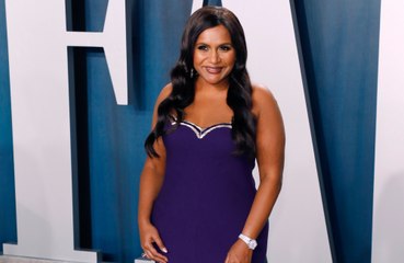 Mindy Kaling feels "lucky" to be "celebrated" for her dark brown skin.
