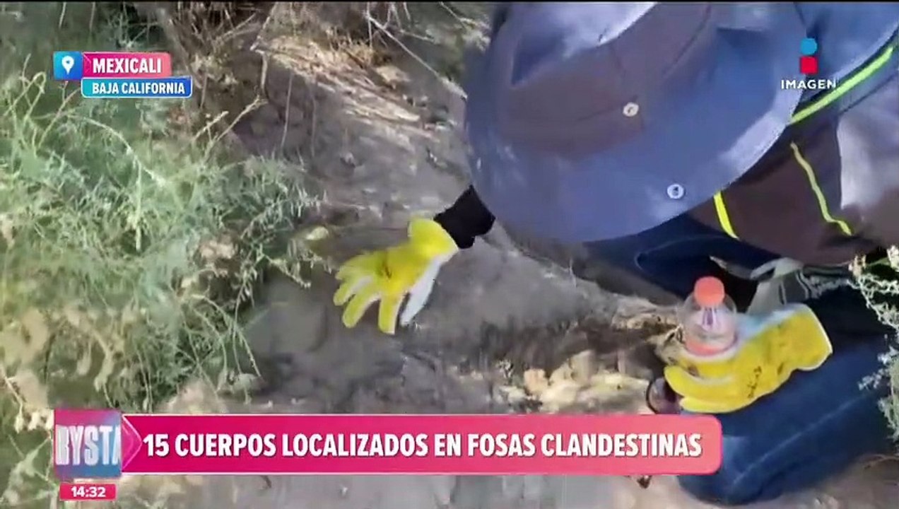 Localizan 15 cuerpos en fosas clandestinas