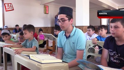 Amasya'da imam ve müezzin 'Çocuk Market' kurdu: Yeni nesle cami sevgisi aşılıyorlar