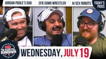 Chaps Arrives At Barstool Chicago HQ | Barstool Rundown - July 19, 2023