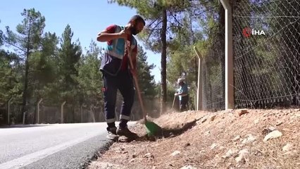 Gaziantep'te orman yangınlarını önleme çalışmaları 7 gün 24 saat devam ediyor