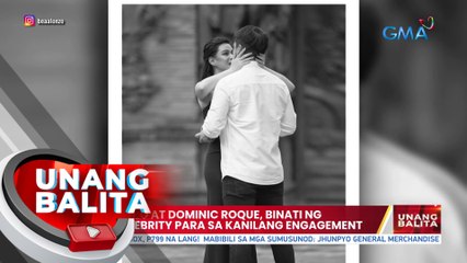 Bea Alonzo at Dominic Roque, binati ng ilang celebrity para sa kanilang engagement | UB