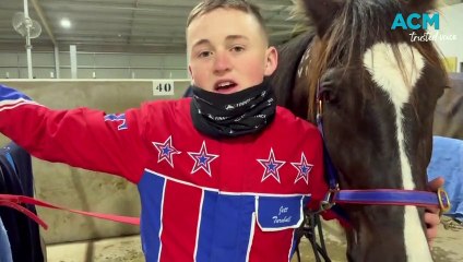 Jett Turnbull wins his first race at Bathurst Paceway