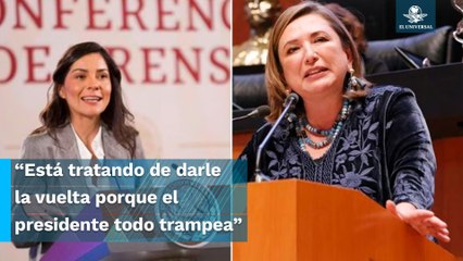 Planea Xóchitl Gálvez denunciar a Liz Vilchis por llamarla "La señora X"