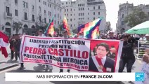 Jornada de protesta en las calles de Lima para exigir la renuncia de la presidenta Dina Boluarte