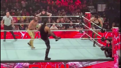 WWE Raw Dominik vs Seth Rollins Full Match