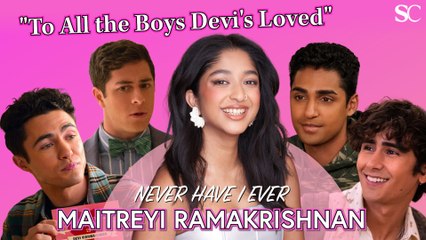Maitreyi Ramakrishnan Chooses Between Her 'Never Have I Ever' Love Interests - Ben, Paxton, Des & Ethan