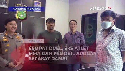 Sempat Duel di Jalan, Eks Atlet MMA Rudy Golden Boy dan Pemobil Arogan Sepakat Damai!