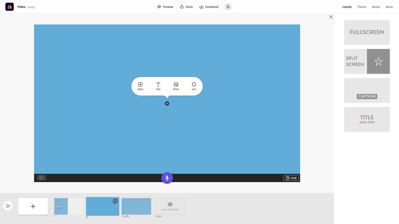 Adobe Express Course Section 58 Slides and Layouts