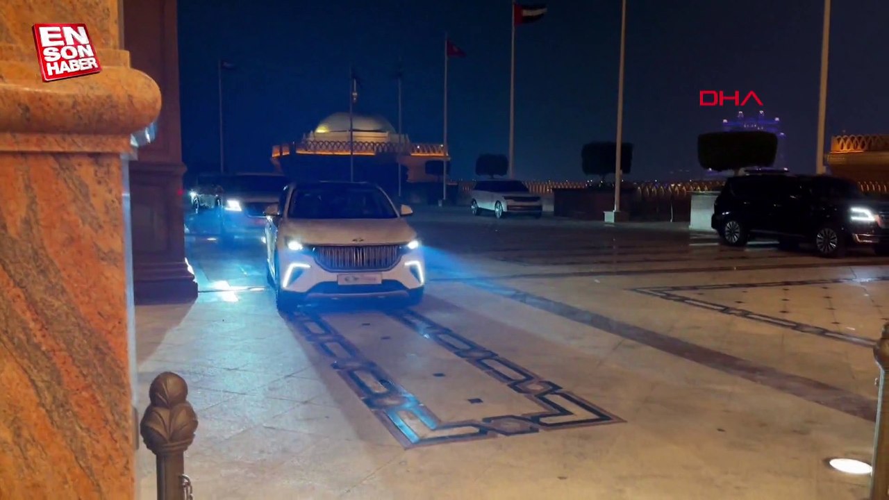 Cumhurbaşkanı Erdoğan ve BAE Devlet Başkanı Al Nahyan, Togg ile tur attı