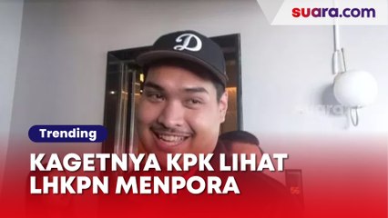 Kagetnya KPK Lihat LHKPN Menpora: Nilainya Fantastis, Harta Berupa Hadiah Lebih Banyak