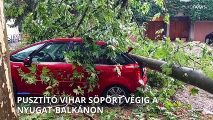 Halálos viharok Horvátországban és Szlovéniában