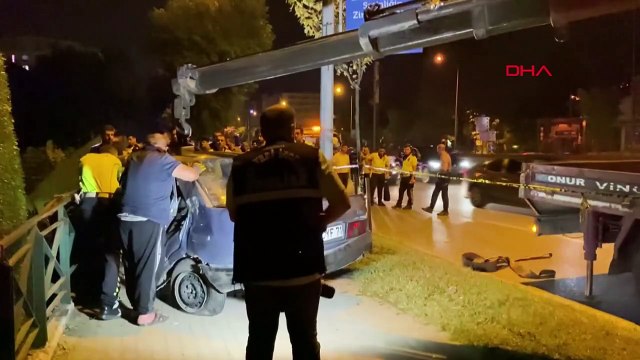 Bursa'da Aşırı Hız Kazası: 1 Ölü, 2 Yaralı