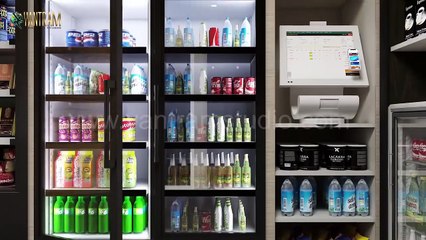 Virtual Tour -  3D Walkthrough Discover for residential Apartment Interior wiht Gym, and Pool Views