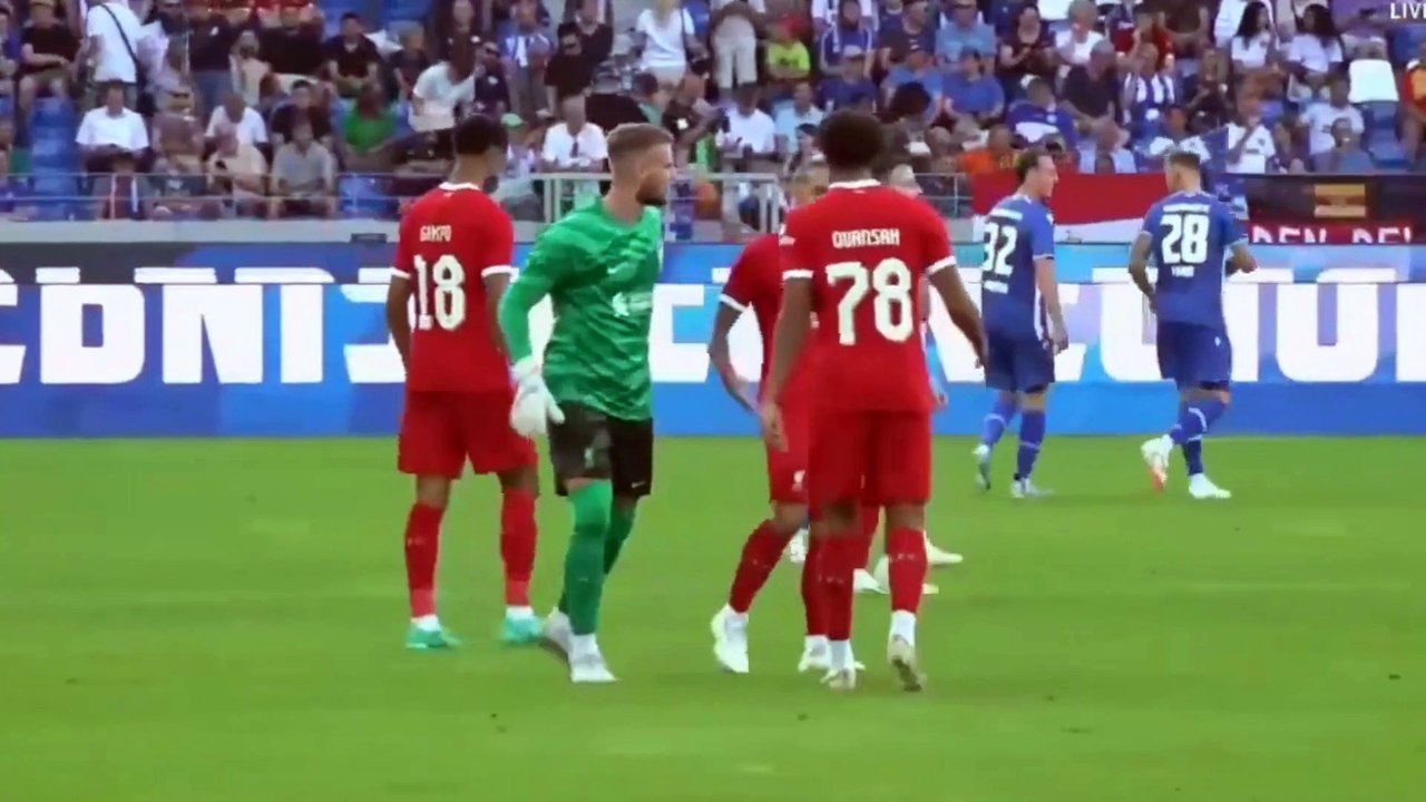Liverpool vs Karlsruher 4-2 All Goals Highlights