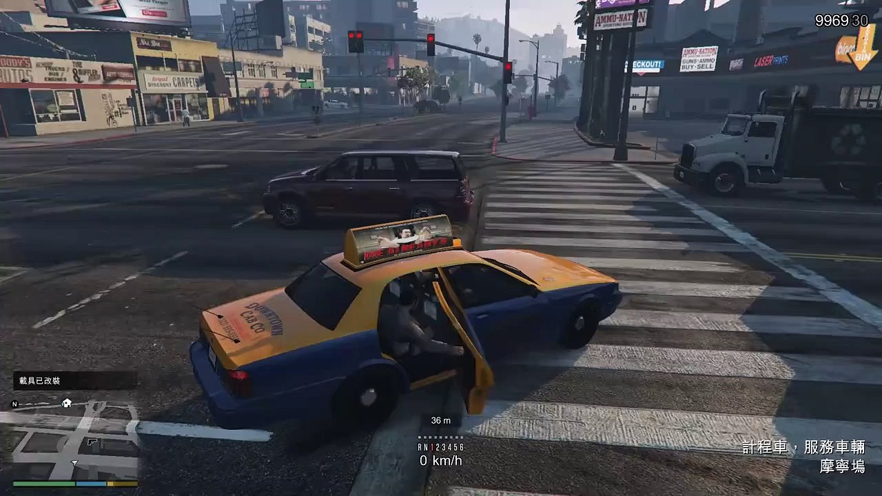 GTA5 Building King- Taking this taxi is too scary!