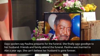 Days of Our Lives Spoilers_ People Bid Abe Farewell at His Funeral but Little di