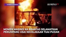 Aksi Heroik Masinis KA Brantas Selamatkan Penumpang Usai Tabrak Truk, Tuai Pujian Warganet!