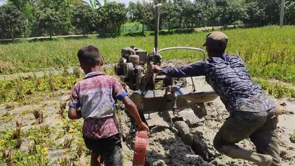 power tiller mud work VID_20220715_103721