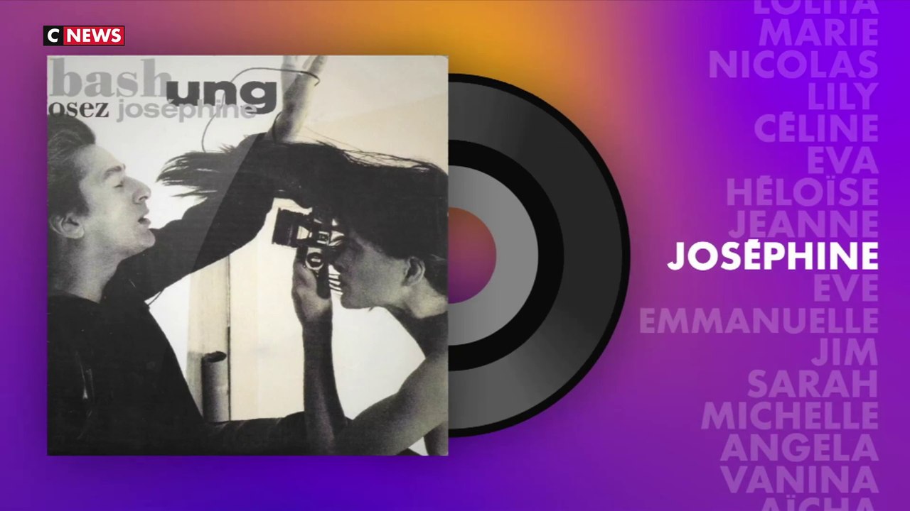 «Osez Joséphine» d’Alain Bashung : Les prénoms en chansons