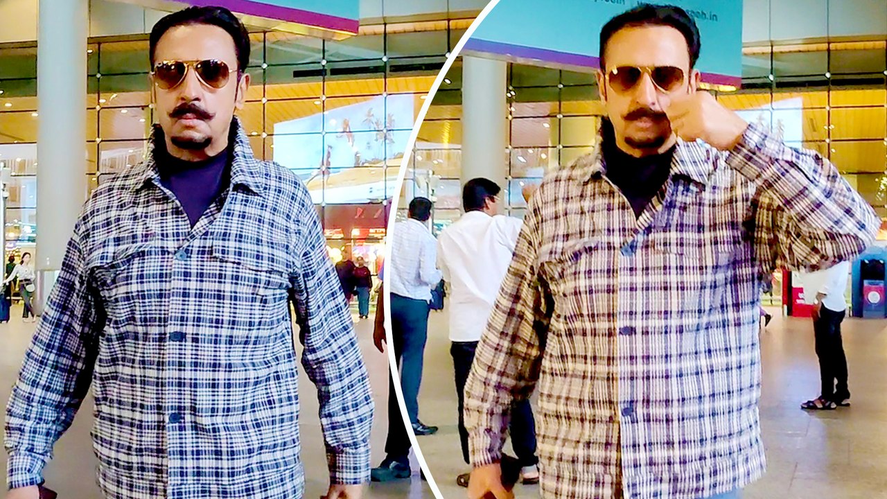 Bad Man Gulshan Grover In A Macho Look At Airport