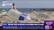Bouteilles d'eau, emballages et pailles: les déchets plastiques s'accumulent sur les plages françaises