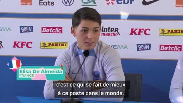 France - De Almeida : “Wendie Renard, ce qui se fait de mieux à ce poste dans le monde”