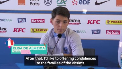 Elisa De Almeida 'confident' in World Cup security following Auckland shooting