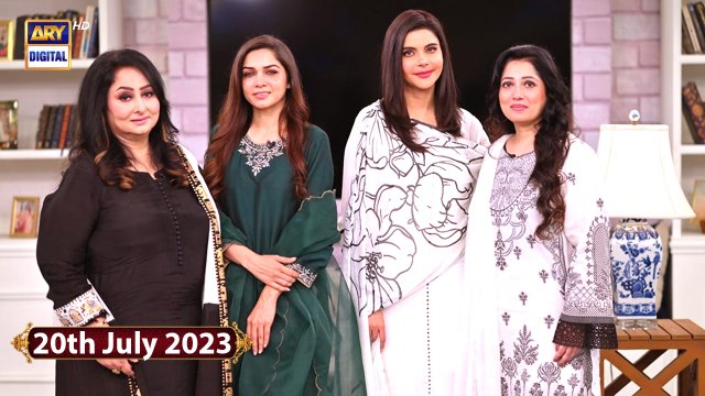 Good Morning Pakistan | Zareen Ghazal | Ghazala Javed | Fahima Awan | 20th July 2023 | ARY Digital