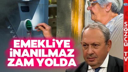 'Emekliye İnanılmaz Zam Yapılacak' Şeref Oğuz Zam İçin Tarih Verdi