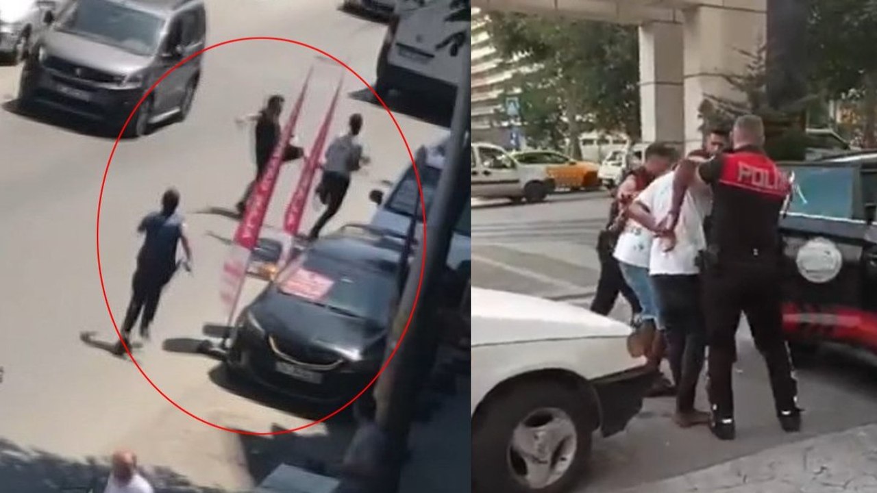 Polis elinden kaçırdı, vatandaş tekme atarak durdurmaya çalıştı