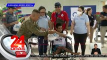 21 adult wheelchair at foodpacks, handog ng GMA Kapuso Foundation sa mga PWD | 24 Oras