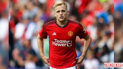 Donny van de Beek breaks silence on Manchester United future