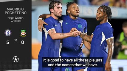 Pochettino doesn't see Chelsea's big squad 'as a problem'