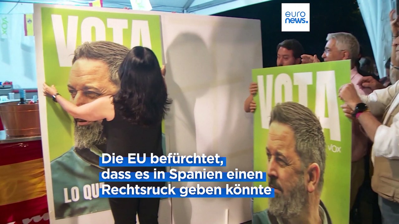 EU befürchtet nach Wahlen Rechtsruck in Spanien