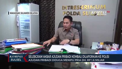 Diduga Menipu Senilai Rp 1.6 Miliar, Selebram Ajudan Pribadi Kembali Polisikan