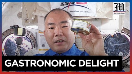 Japanese space food – “Delicious!”