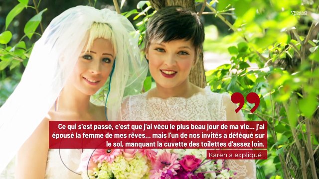 Un couple de jeunes mariées contraint de faire passer leurs invités au détecteur de mensonges pour savoir qui a déféqué par terre !