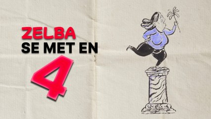 Bande dessinée - "Le grand incident", Zelba se met en 4