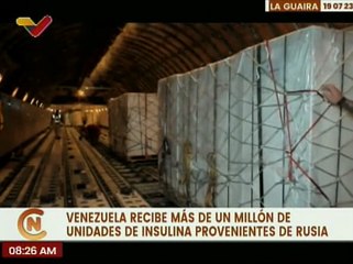 Más de un millón de unidades de insulina recibió Venezuela proveniente de Rusia