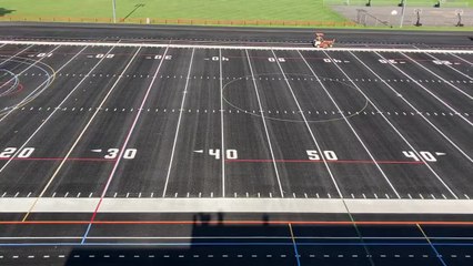 WATCH: Division III college reveals black turf