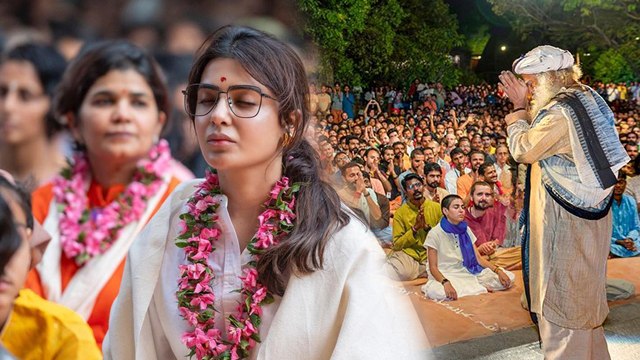 South Actress Samantha Ruth Prabhu Acting छोड़ Ashram में Meditation Photo Viral | Boldsky