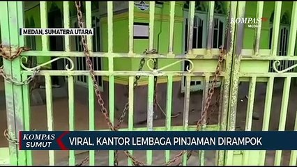 Detik-detik Perampok Ancam Staf Lembaga Pinjaman dengan Sajam dan Bawa Kabur Rp 30 Juta
