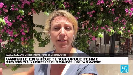 Canicule en Grèce : tous les sites archéologiques partiellement fermés