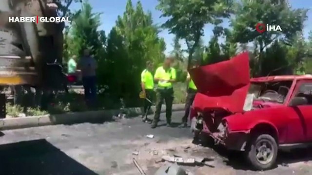 Nevşehir'de feci kaza: Ölü ve yaralılar var