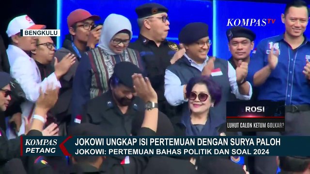 Jokowi Ungkap Isi Pertemuannya dengan Surya Paloh: Bahas Dinamika Pilpres 2024